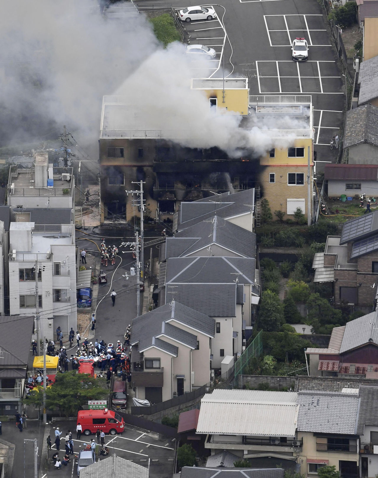 Japan Animation Studio Fire